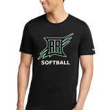 Rock Ridge Softball - Black T-Shirt - Full Front