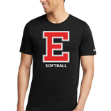 Duluth East Softball - Black T-Shirt - Full Front