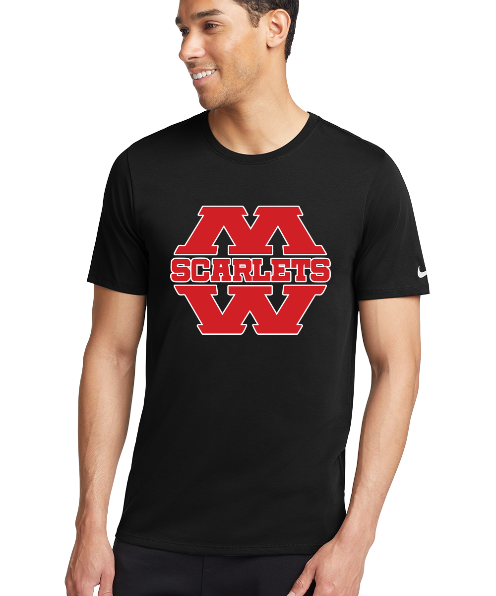 Mankato West Track - Black T-Shirt - Full Front