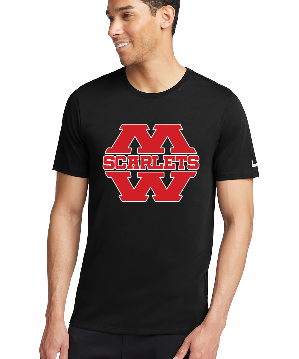 Mankato West Track - Black T-Shirt - Full Front
