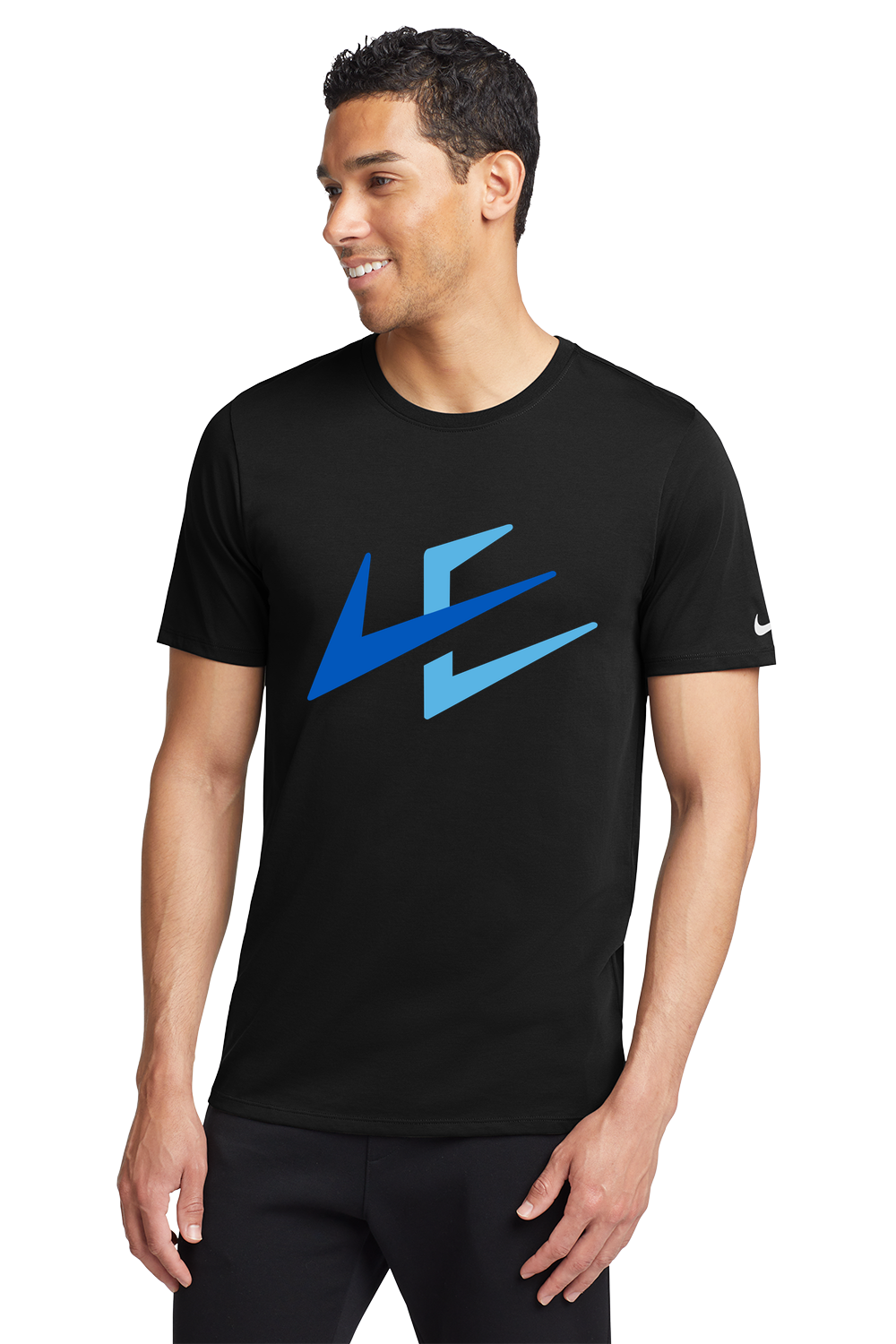 Leading Edge Rep Store - Black T-Shirt - Full Front