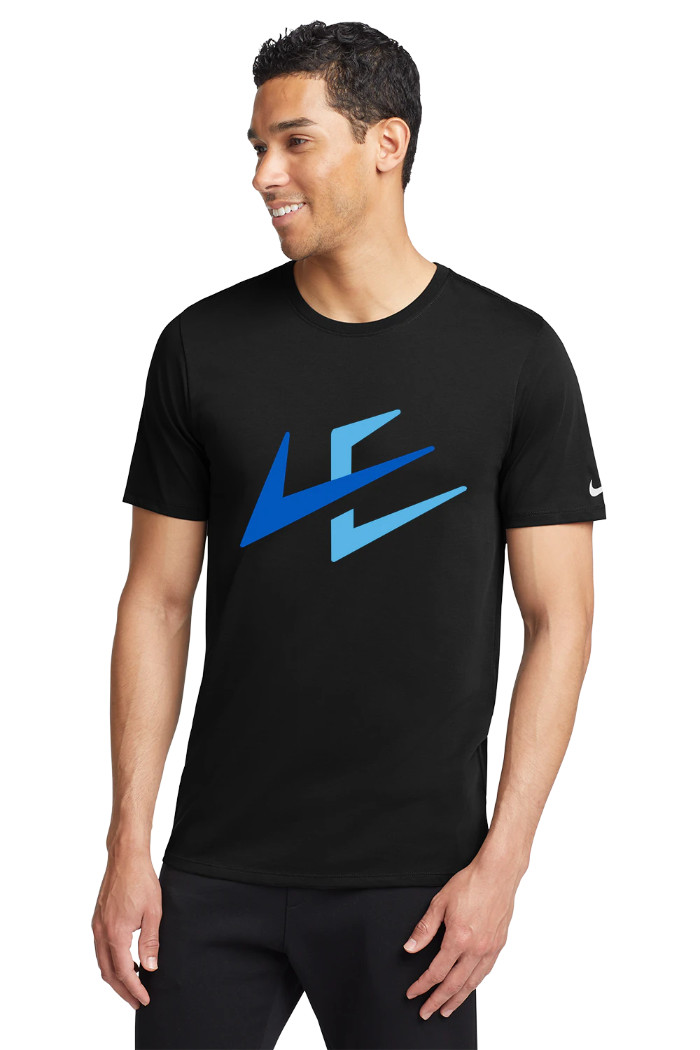 Leading Edge Rep Store - Black T-Shirt - Full Front