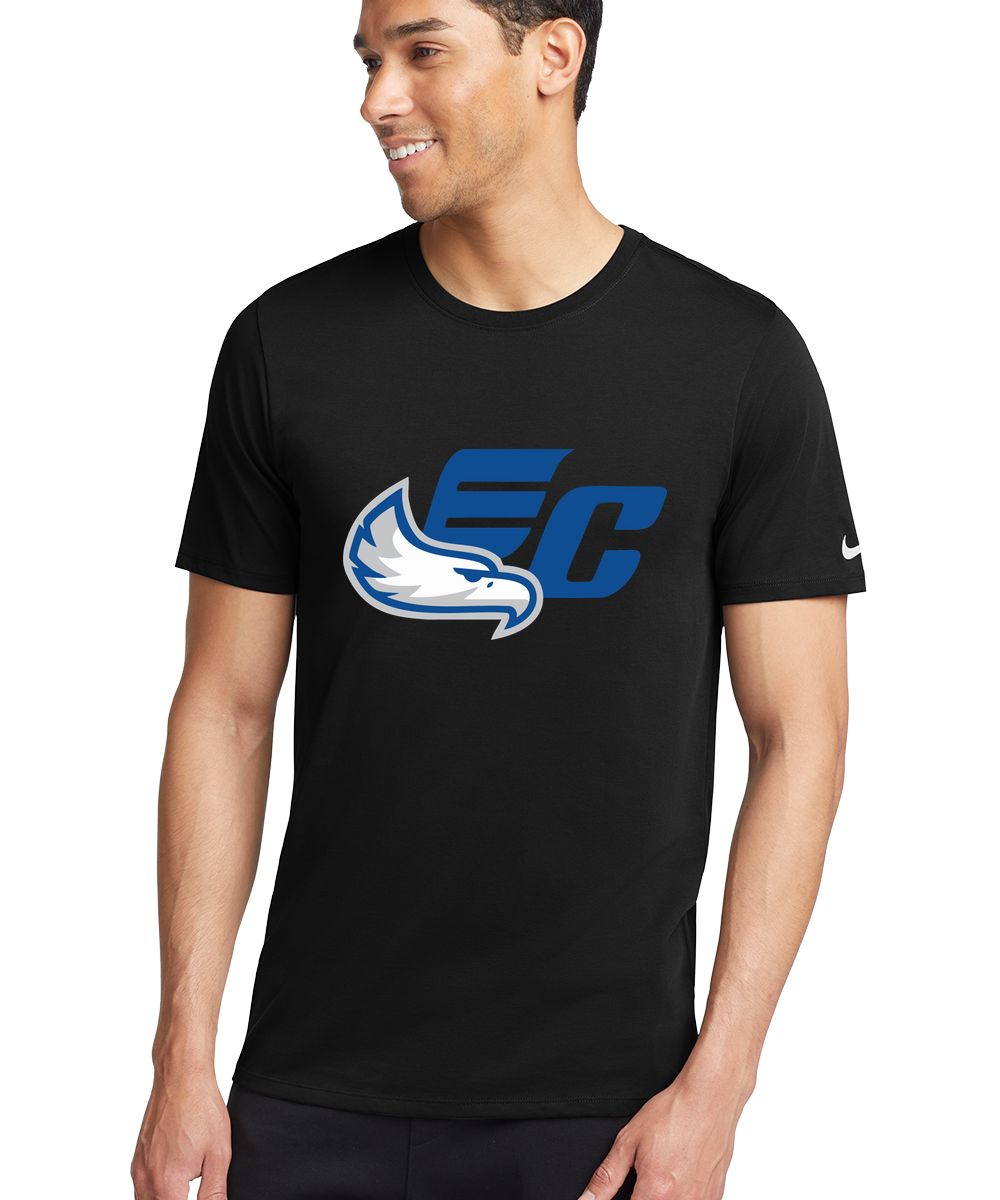 East Central Spring Sports - Black T-Shirt - Full Front