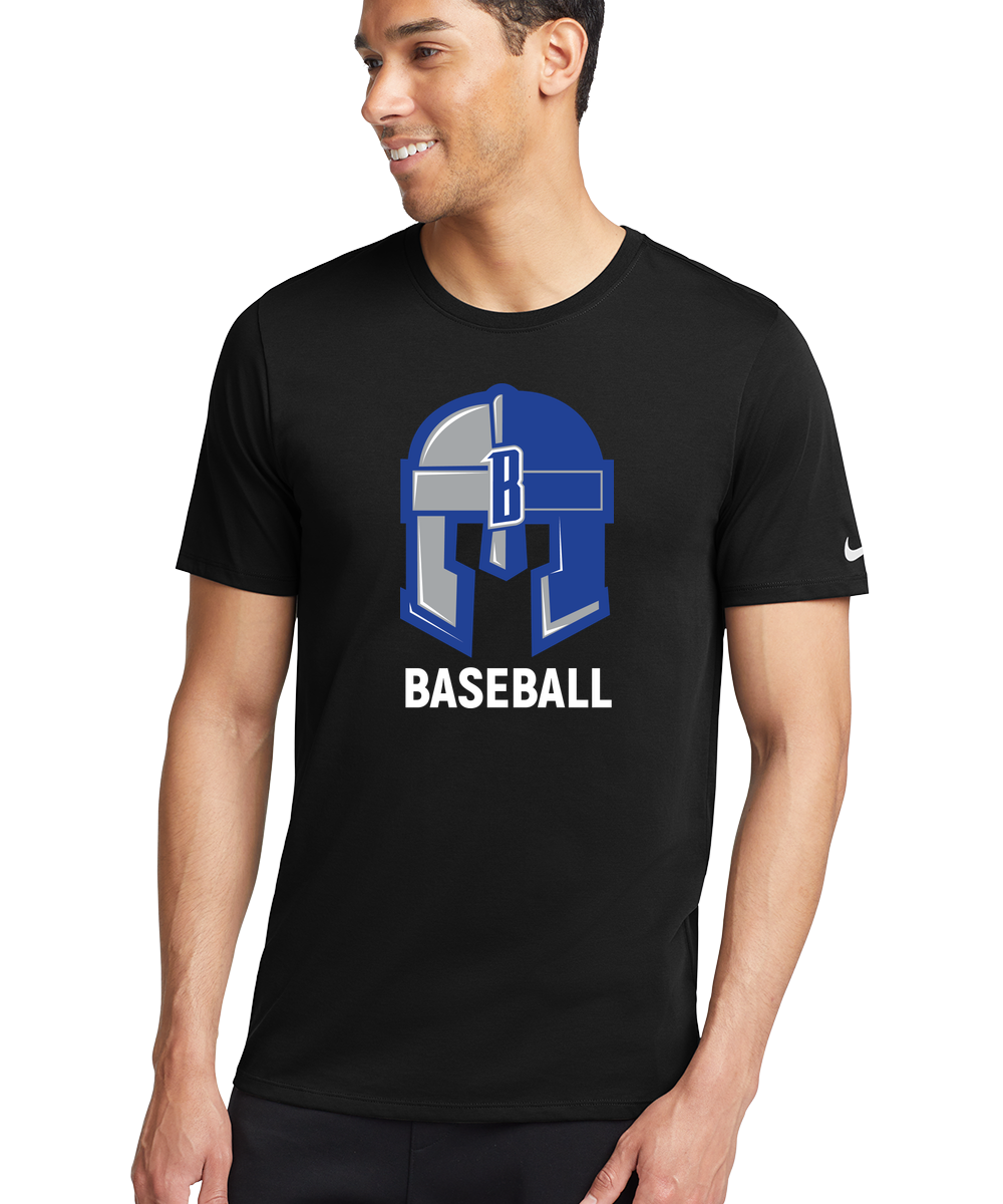 Brainerd Baseball - Black T-Shirt - Full Front