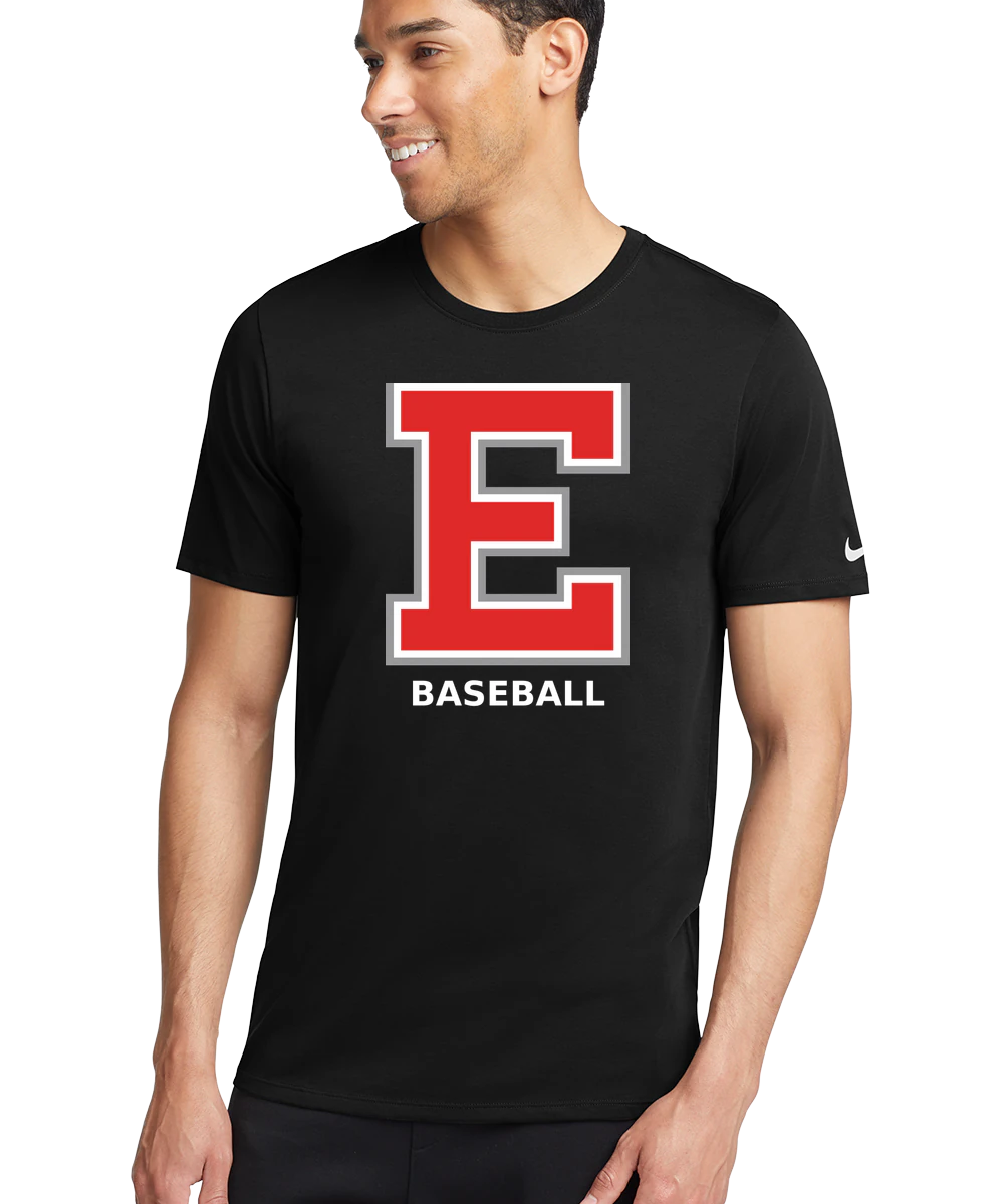 Duluth East Baseball - Black T-Shirt - Full Front