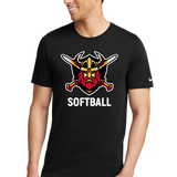 Mille Lacs Softball - Black T-Shirt - Full Front