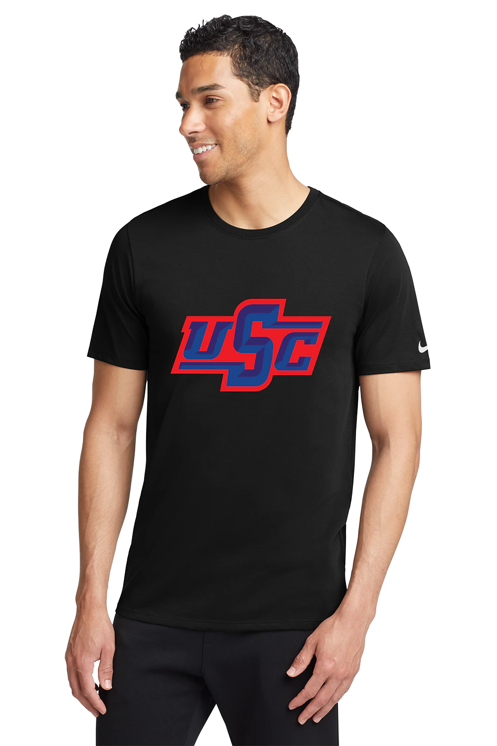 Wells Baseball & Softball - Black T-Shirt - Full Front