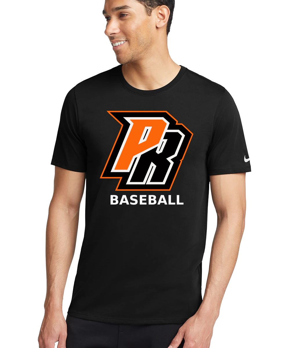 Park Rapids Baseball - Black T-Shirt - Full Front