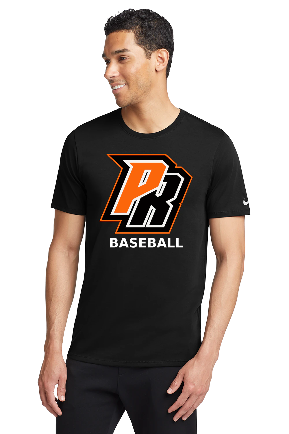Park Rapids Baseball - Black T-Shirt - Full Front
