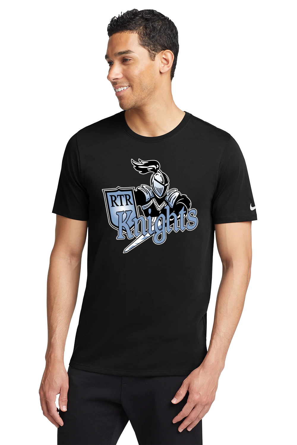 Russell-Tyler-Ruthon Softball - Black T-Shirt - Full Front