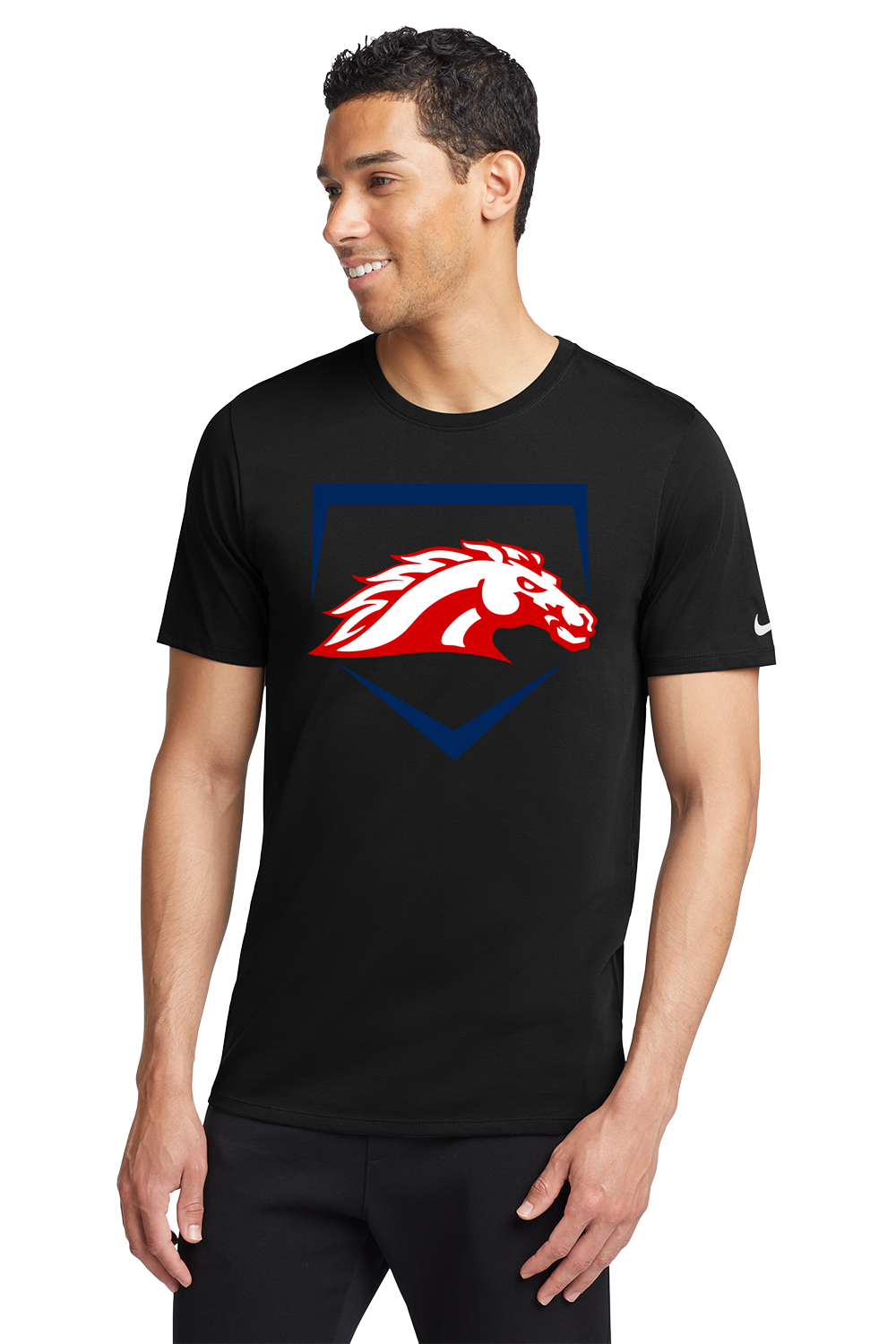 Morrison Baseball - Black T-Shirt - Full Front