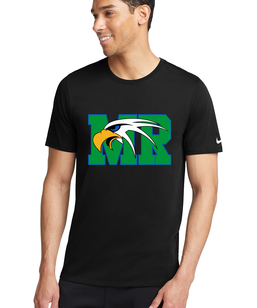 Maple River - Black T-Shirt - Full Front
