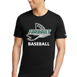 Faribault Baseball - Black T-Shirt - Full Front