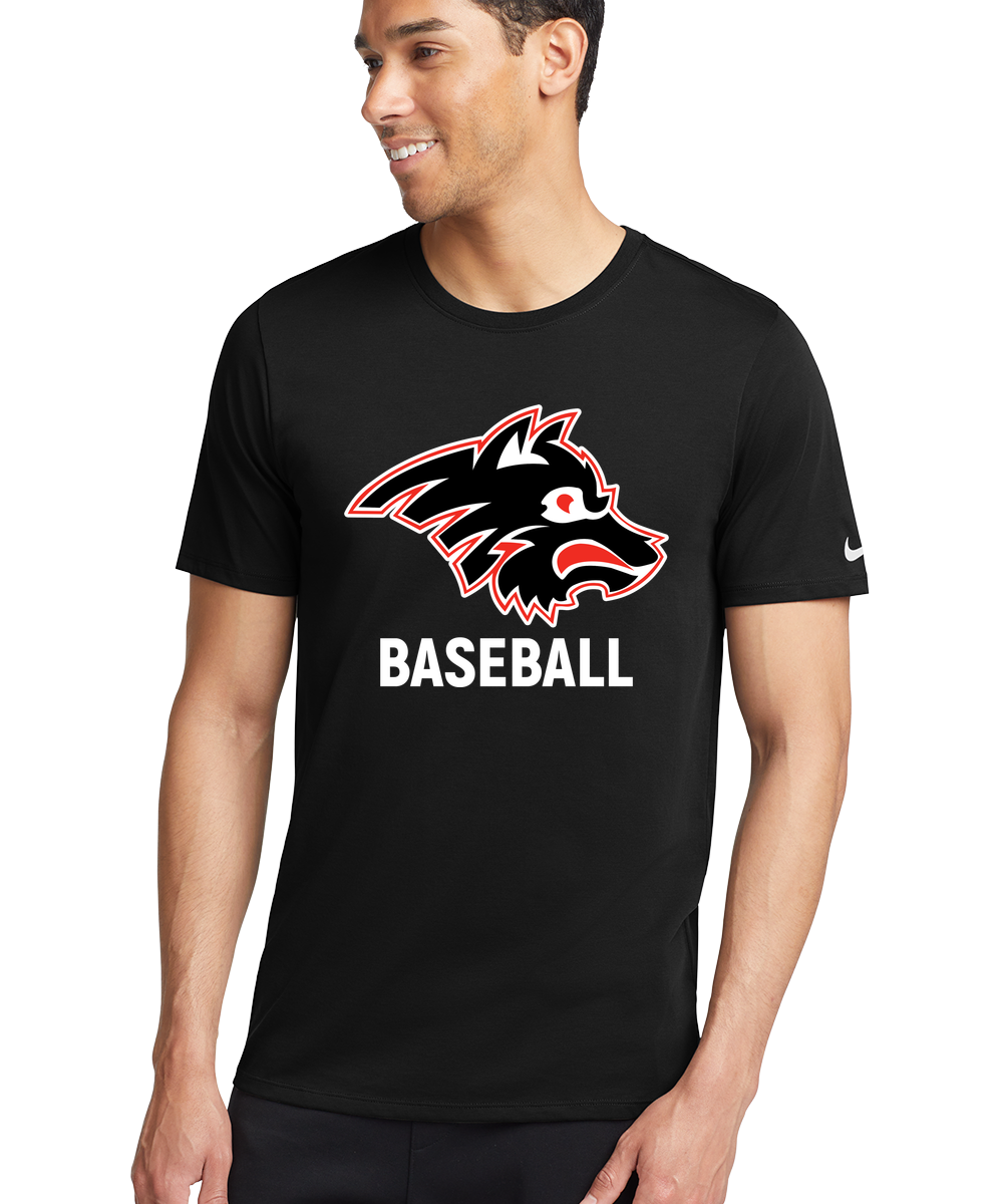 Milaca Baseball - Black T-Shirt - Full Front