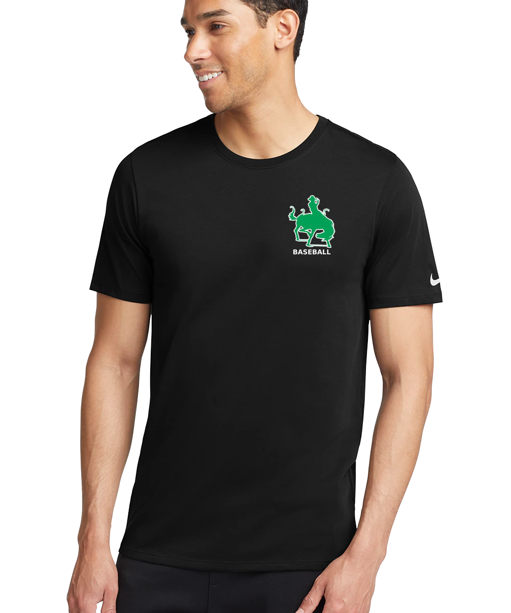 Breckenridge Baseball - Black T-Shirt - Left Chest