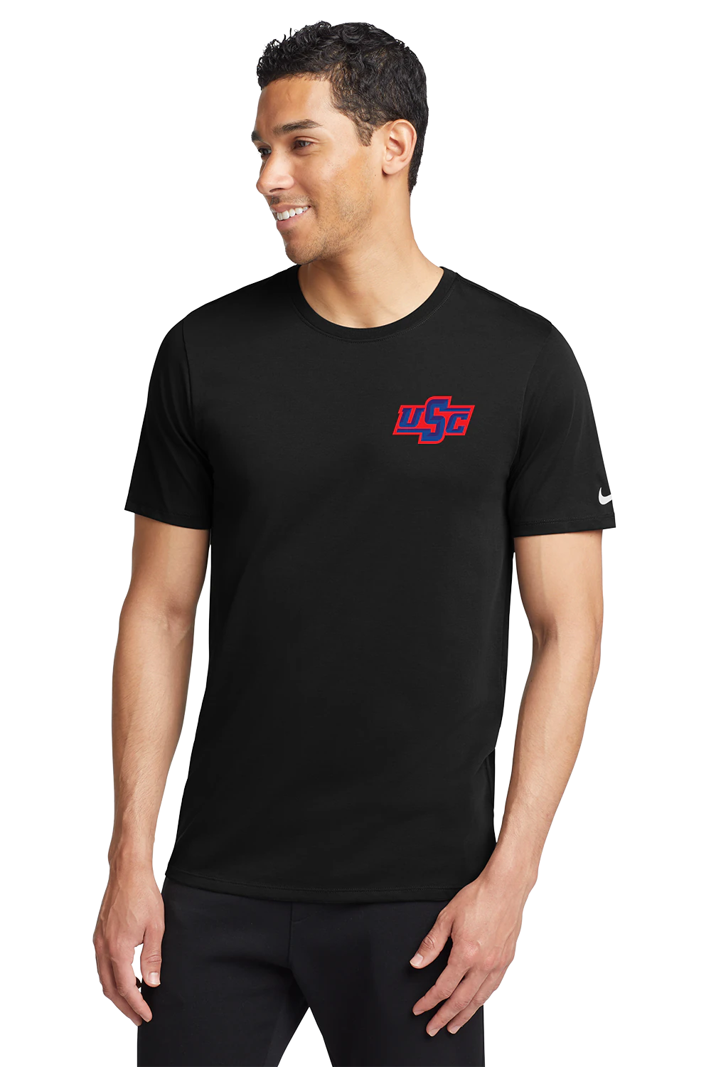 Wells Baseball & Softball - Black T-Shirt - Left Chest