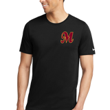 Mankato Area Youth Baseball Association - Black T-Shirt - Left Chest