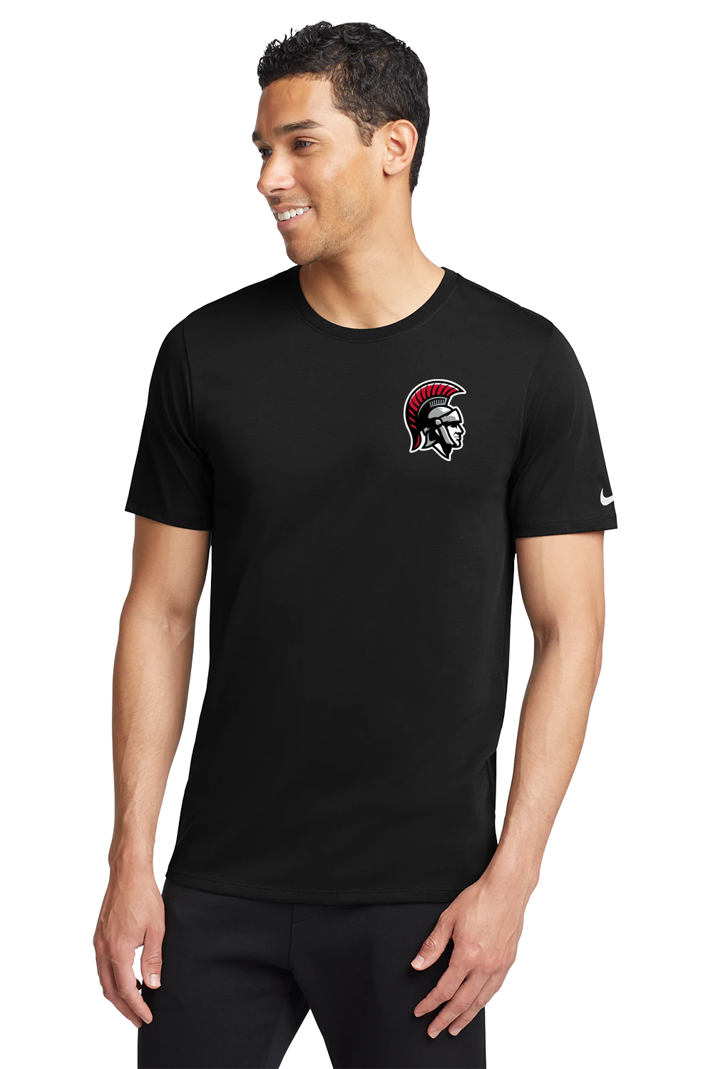 Team Store Example 2 - Black T-Shirt - Left Chest