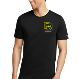 Proctor Baseball - Black T-Shirt - Left Chest