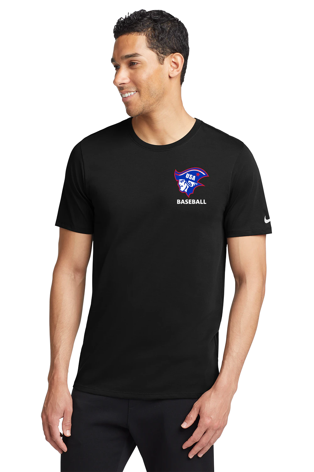 Testing Team Store - Black T-Shirt - Left Chest