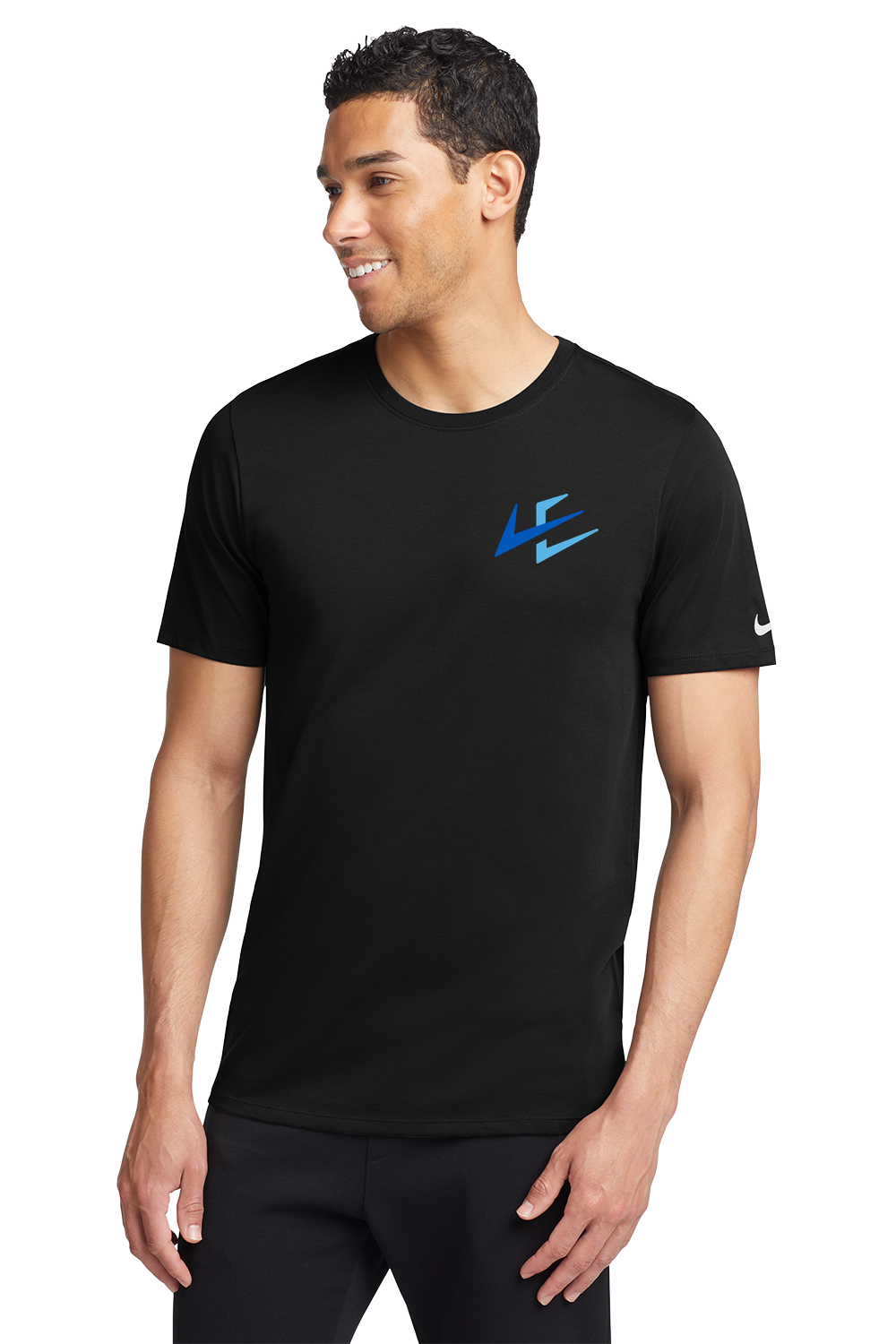 Leading Edge Rep Store - Black T-Shirt - Left Chest