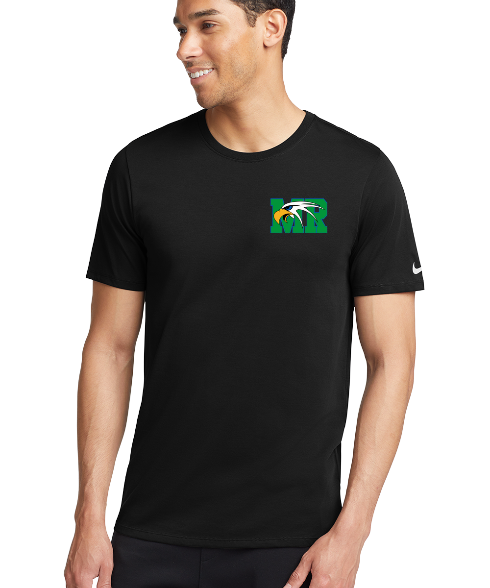 Maple River - Black T-Shirt - Left Chest