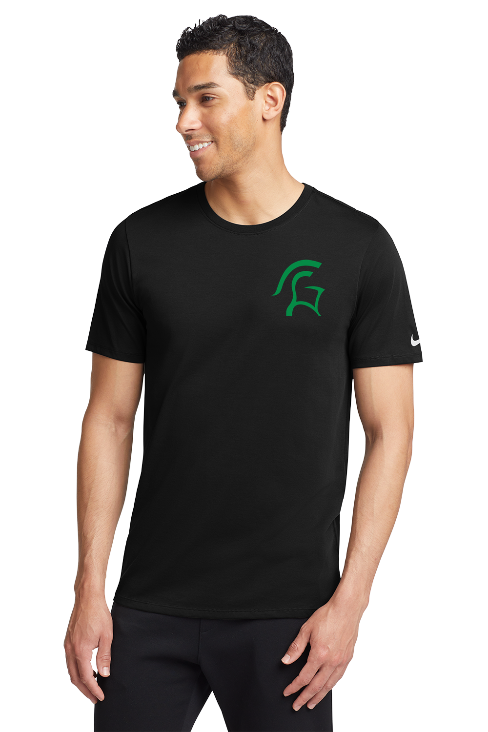La Crescent Softball - Black T-Shirt - Left Chest