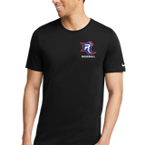 Carlton Wrenshall Baseball - Black T-Shirt - Left Chest