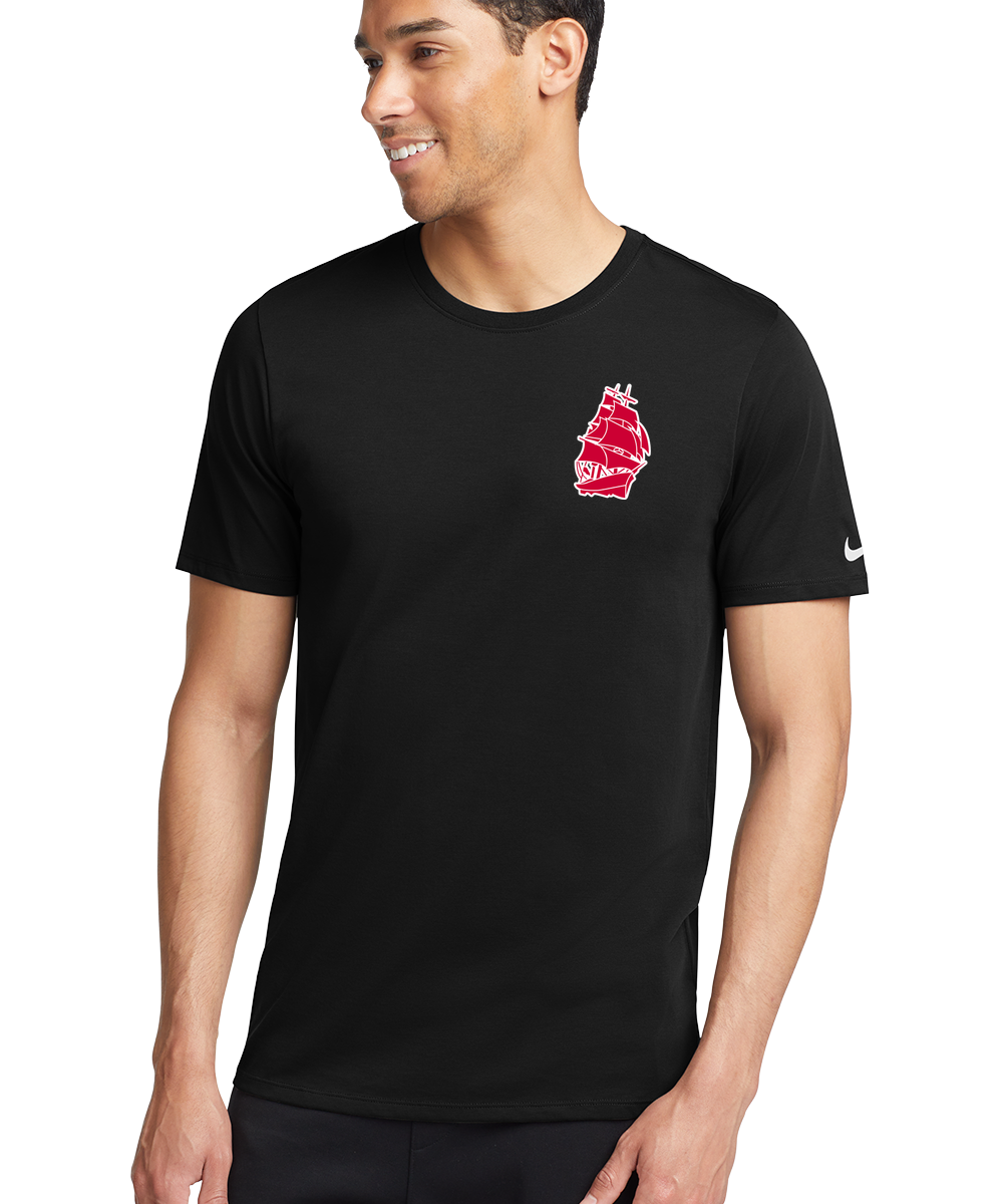 Amboy Softball - Black T-Shirt - Left Chest
