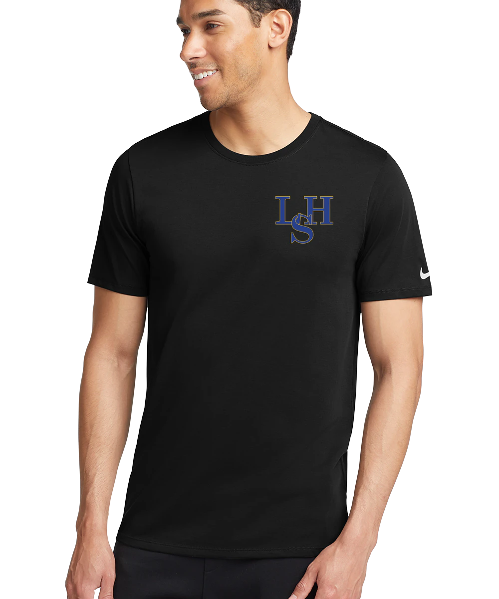 LeSueur Henderson Baseball & Softball - Black T-Shirt - Left Chest