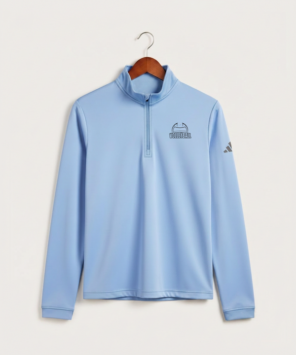 Long Prairie Grey Eagle High School Volleyball (Girls) - Blue Fusion Men's Ultimate365 Lightweight Quarter-Zip Pullover