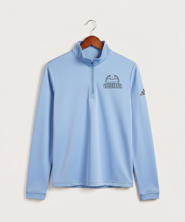 Janesville Waldorf Pemberton Volleyball (Girls) - Blue Fusion Men's Ultimate365 Lightweight Quarter-Zip Pullover