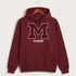 Moline Cheer general - Burgundy Hoodie Value - Full Front