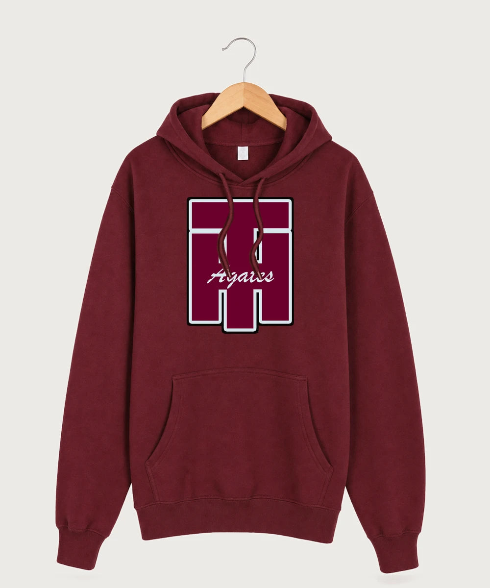 Two Harbors High School Football (Boys) - Burgundy Hoodie Value