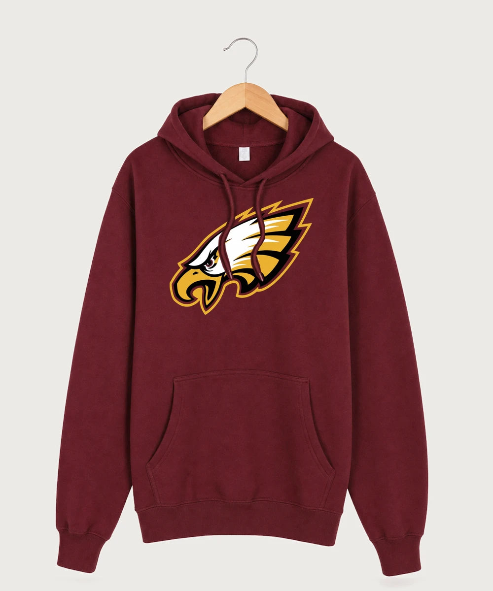 Dover-Eyota High School Football (Boys) - Burgundy Hoodie Value