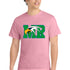 Maple River High School hockey_boys - Candy Pink Port & Co Core Cotton Tee. PC54