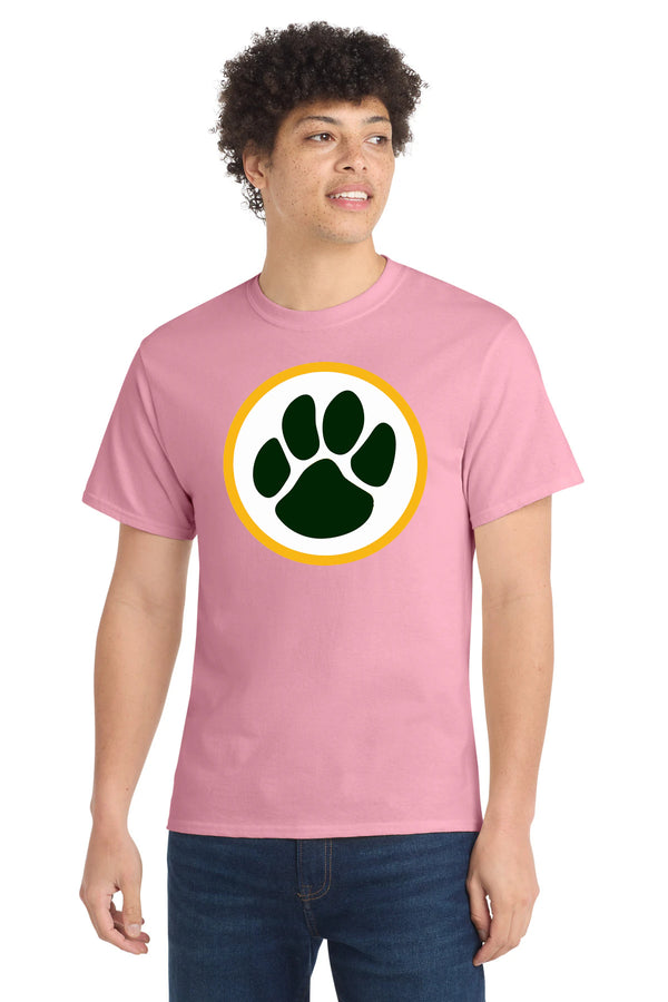 Ashwaubenon High School Football (Boys) - Candy Pink Port & Co Core Cotton Tee. PC54