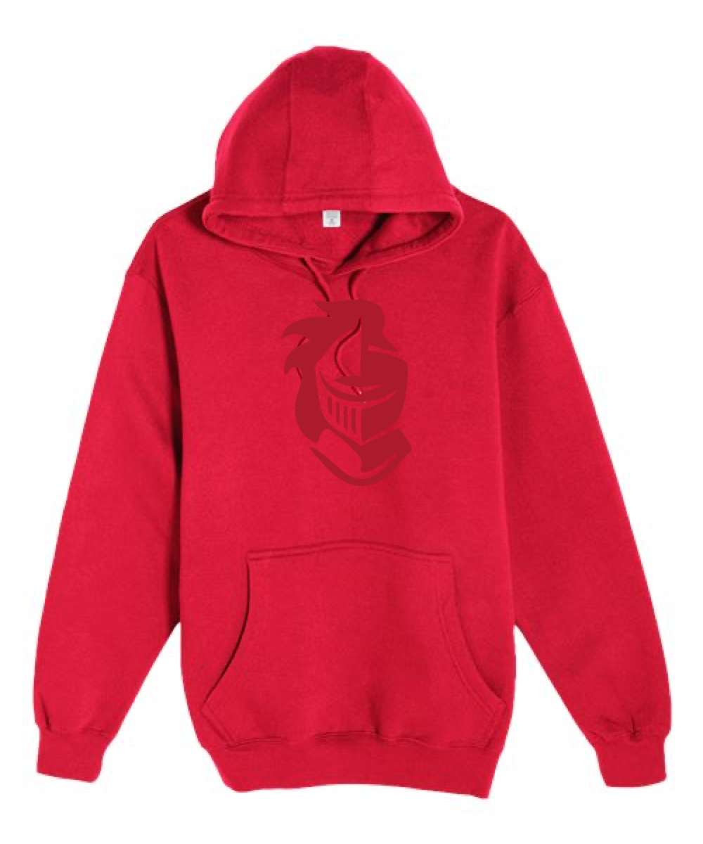ACGE Football - Cardinal Hoodie Value - Full Front