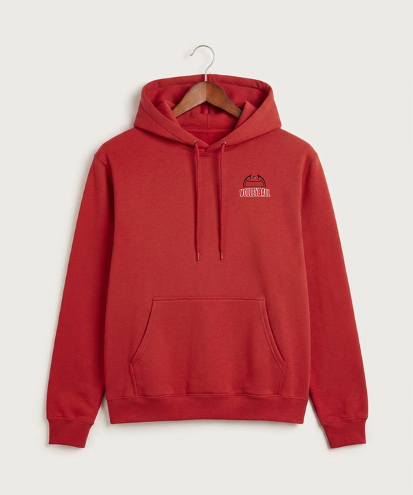 Ely Memorial High School Volleyball (Girls) - Cardinal Hoodie Value - Left Chest