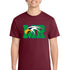 Maple River High School hockey_boys - Cardinal Port & Co Core Cotton Tee. PC54