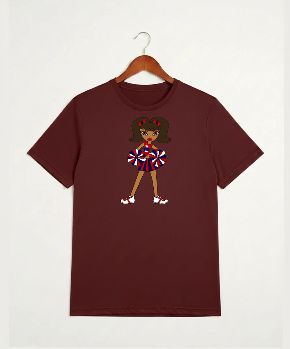 Independence High School Cheer Team - Cardinal Sport-Tek PosiCharge Competitor Tee. ST350