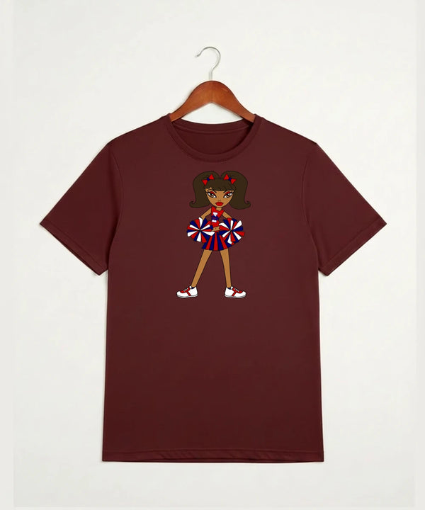 Independence High School Cheer Team - Cardinal Sport-Tek PosiCharge Competitor Tee. ST350