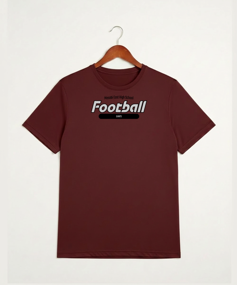 Mesabi East High School Football (Boys) - Cardinal Sport-Tek PosiCharge Competitor Tee. ST350