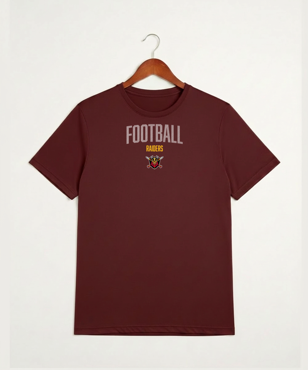 Mille Lacs High School Football (Boys) - Cardinal Sport-Tek PosiCharge Competitor Tee. ST350
