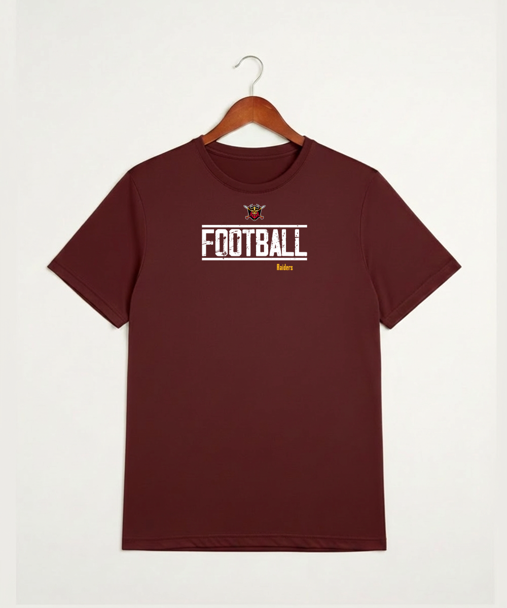 Mille Lacs High School Football (Boys) - Cardinal Sport-Tek PosiCharge Competitor Tee. ST350
