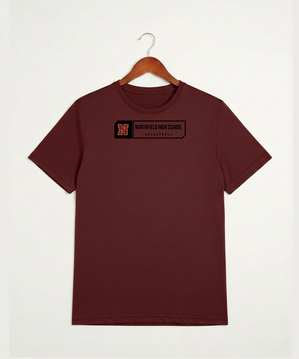 Northfield High School Volleyball (Girls) - Cardinal Sport-Tek PosiCharge Competitor Tee. ST350