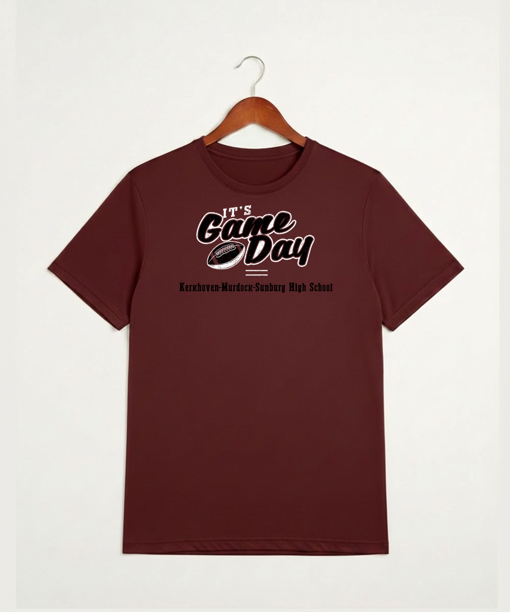 Kerkhoven-Murdock-Sunburg High School Football (Boys) - Cardinal Sport-Tek PosiCharge Competitor Tee. ST350