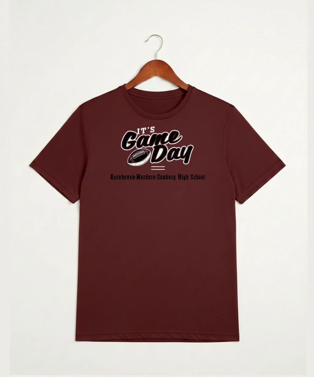 Kerkhoven-Murdock-Sunburg High School Football (Boys) - Cardinal Sport-Tek PosiCharge Competitor Tee. ST350