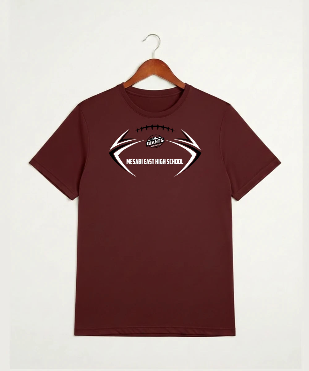 Mesabi East High School Football (Boys) - Cardinal Sport-Tek PosiCharge Competitor Tee. ST350