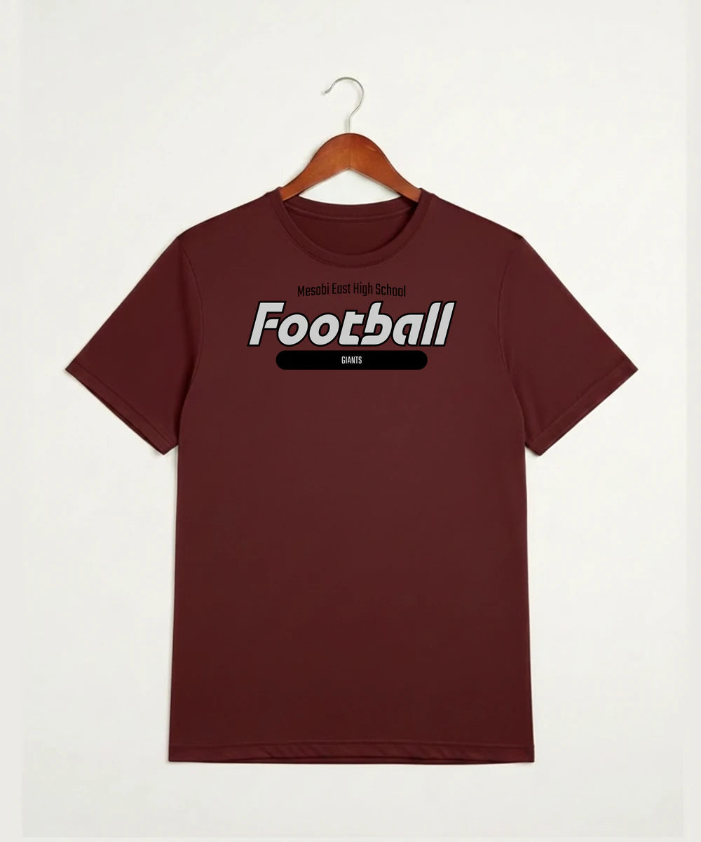 Mesabi East High School Football (Boys) - Cardinal Sport-Tek PosiCharge Competitor Tee. ST350
